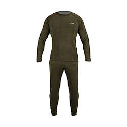 Термобілизна чоловіча флісова Tribe Microfleece, комплект, олива, 2XL