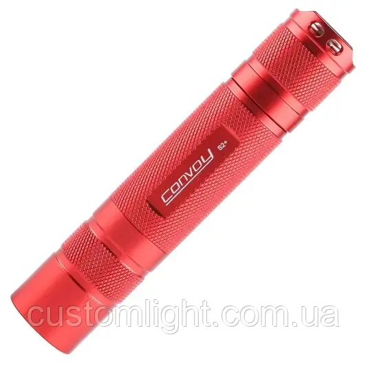 Ліхтар Convoy S2+ luminus sst40 5000К 1900Lm Червоний