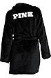 Халат PINK Fluffy Robe (BLACK) M/L, фото 3