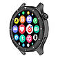 Безель металевий для смарт годинника Xiaomi Watch S3/S4 Black-white + захисне скло, фото 7