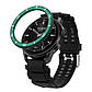 Безель Green та силіконовий ремінець для смарт годинника Xiaomi Watch S3/S4, фото 2