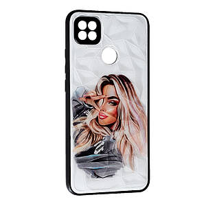 Чехол Prisma Ladies New для Xiaomi Redmi 9C/10A Girl in a hoodie