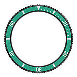 Безель Green та силіконовий ремінець для смарт годинника Xiaomi Watch S3/S4, фото 5