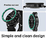 Безель Green та силіконовий ремінець для смарт годинника Xiaomi Watch S3/S4, фото 9