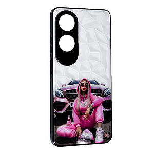 Чохол Prisma Ladies New для Oppo A60 Pink Car