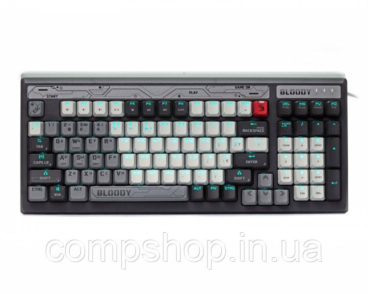 Клавіатура A4Tech BB950 RGB Warrior Grey USB (код 143546)