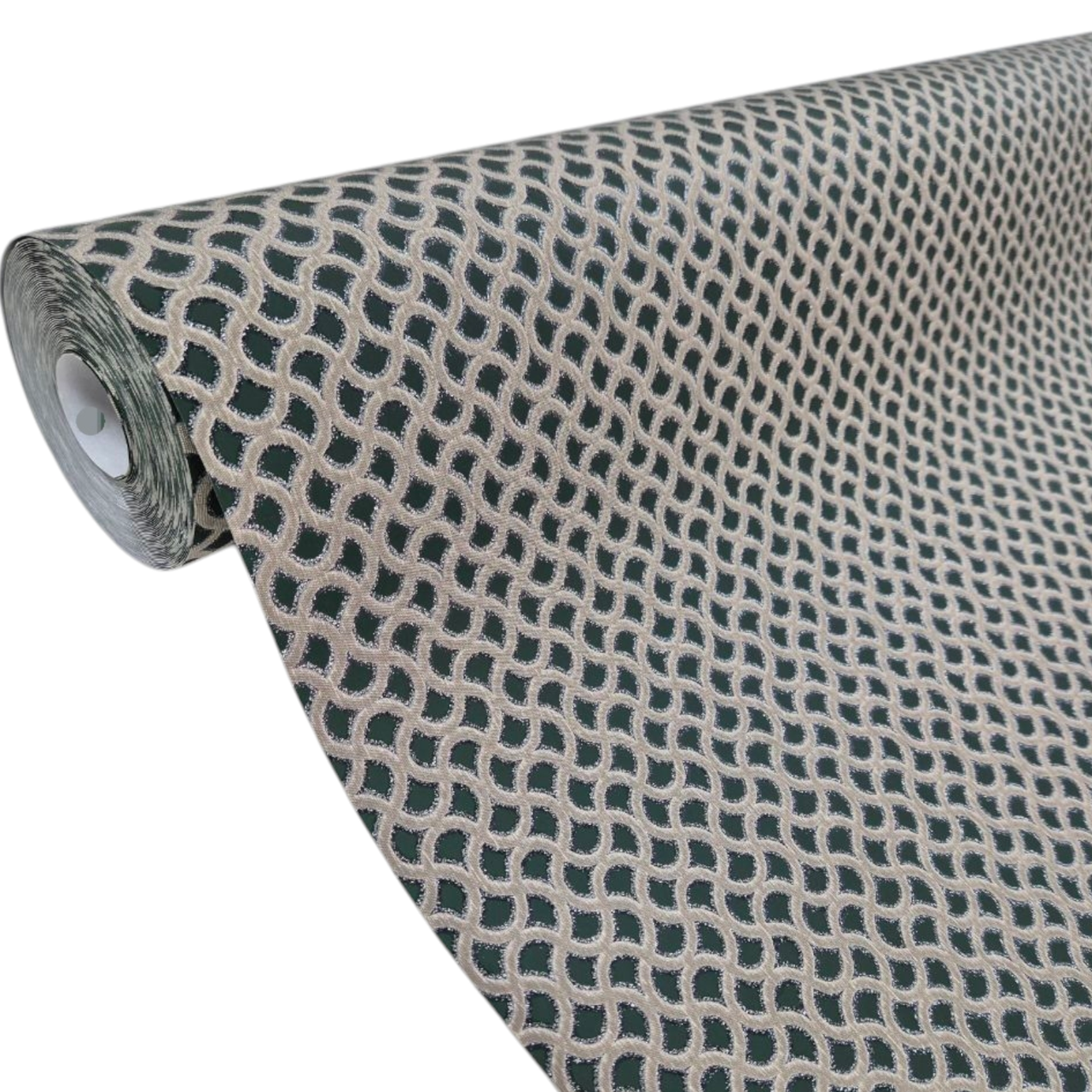 Шпалери вінілові на флізеліновій основі Marburg 57591, сині із золотом для вітальні, спальні, коридору, фото 1