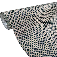 Шпалери вінілові на флізеліновій основі Marburg 57591, сині із золотом для вітальні, спальні, коридору