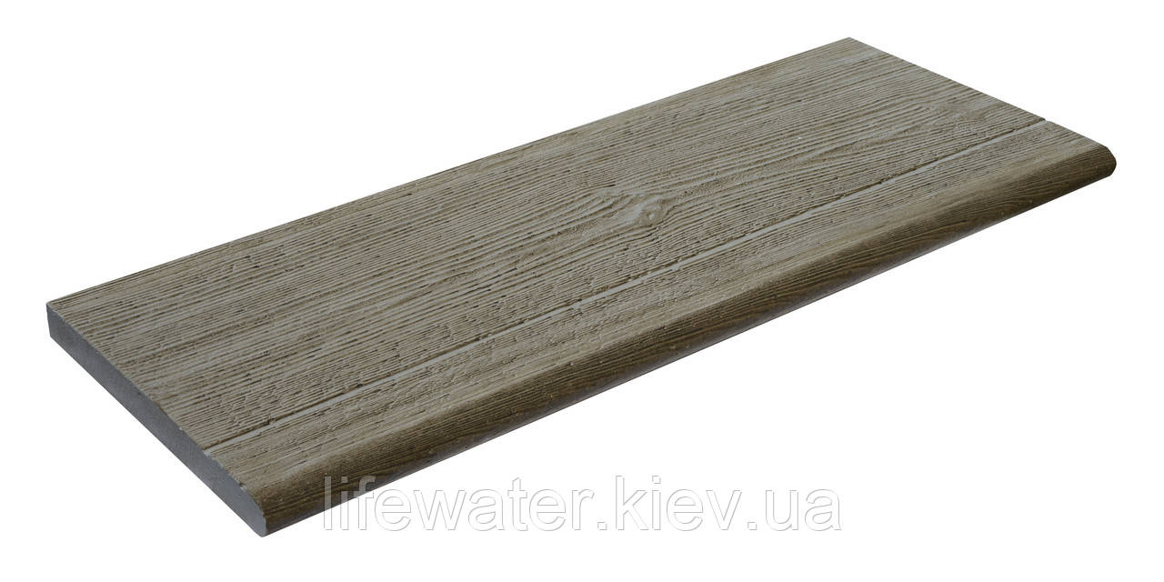 Камінь 30 бортовий 74х30х3см, Excellence, тон Taupe (Темно-сірий) 310789