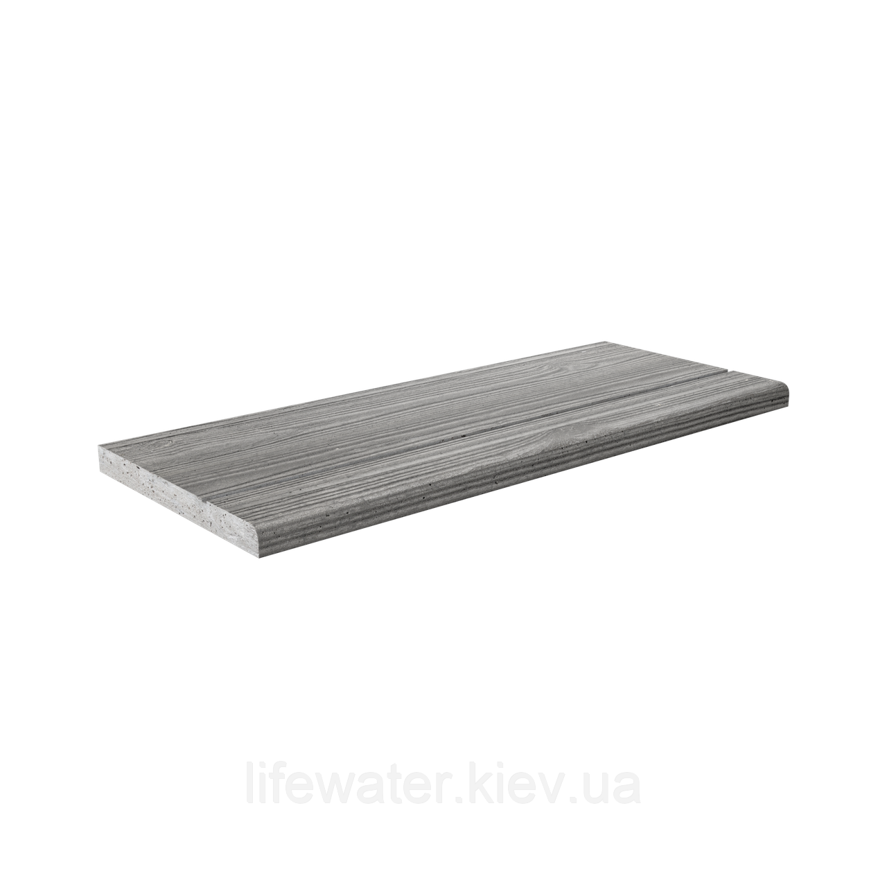 Камінь 30 бортовий 74х30х3см, Excellence, тон Gris (Сірий) 310871
