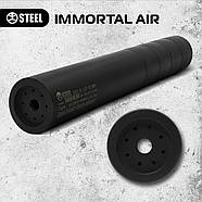 Глушник бойовий STEEL IMMORTAL AIR .223 / 5.56, різьба 1/2×28, саундмодератор AR-15 (011.000.000-45), фото 7