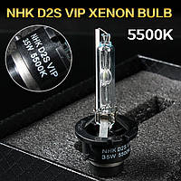 Лампа ксенон D2S 5500K NHK VIP Version (колби Philips UV) / D2S 5500 K NHK VIP Version (Philips raw UV tube)