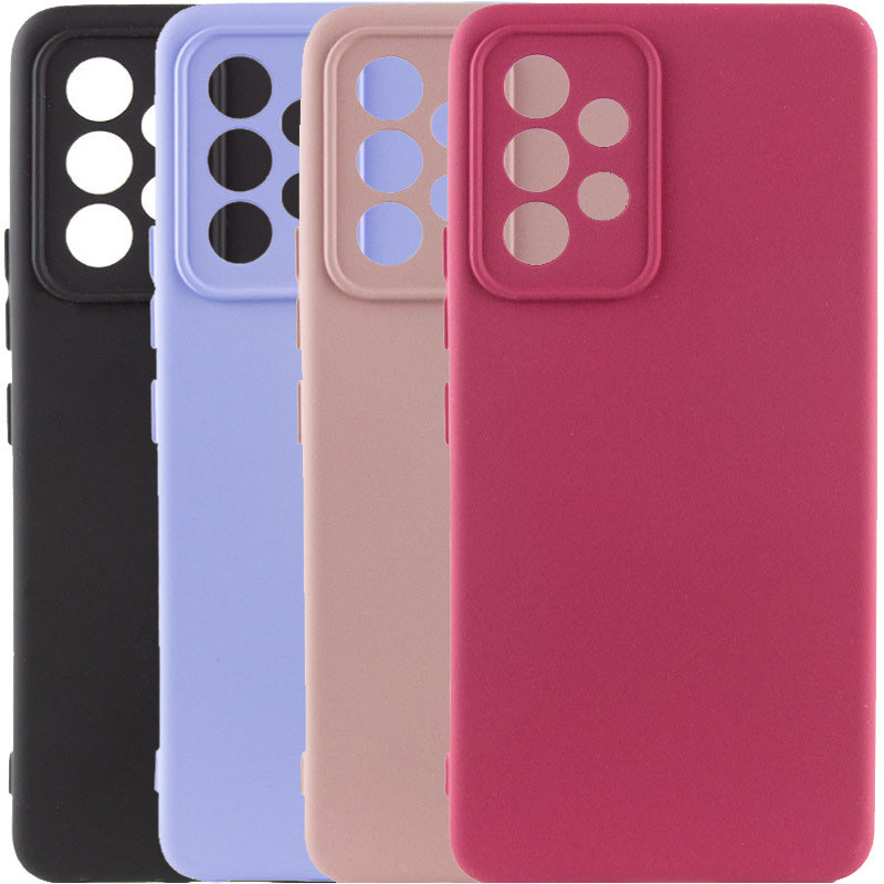 Чохол TPU GETMAN Liquid Silk Full Camera для Samsung Galaxy A73 5G, фото 1