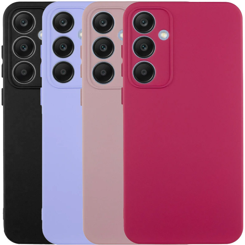 Чохол TPU GETMAN Liquid Silk Full Camera для Samsung Galaxy S24 FE, фото 1