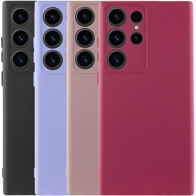 Чохол TPU GETMAN Liquid Silk Full Camera для Samsung Galaxy S23 Ultra