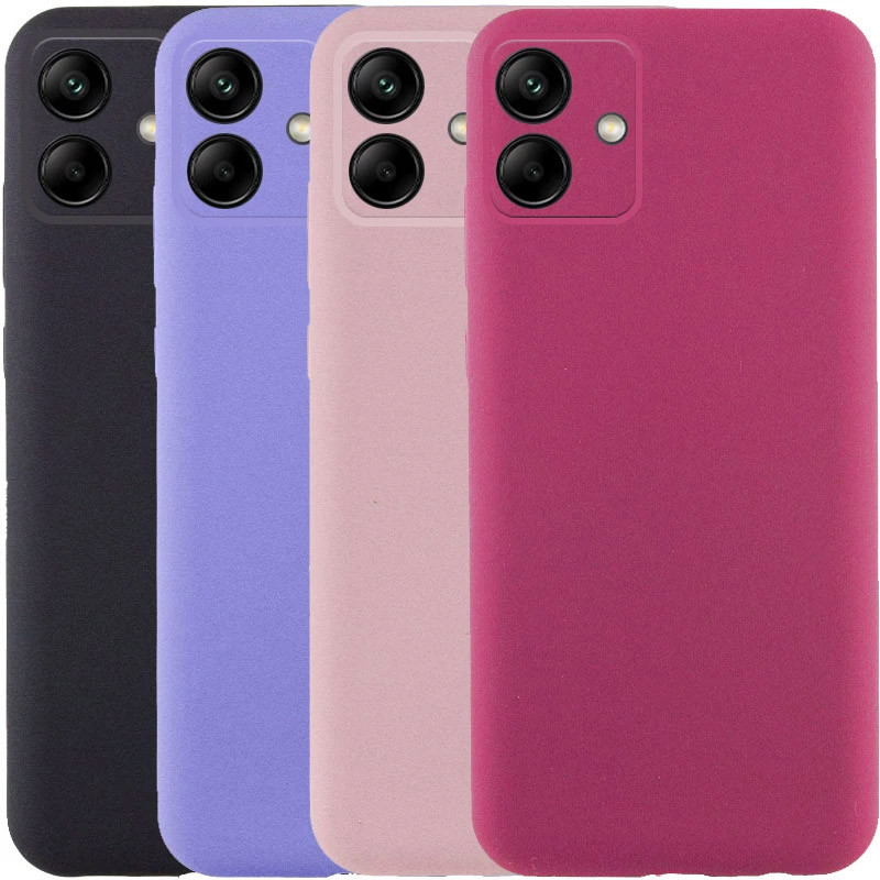 Чохол TPU GETMAN Liquid Silk Full Camera для Samsung Galaxy A06, фото 1