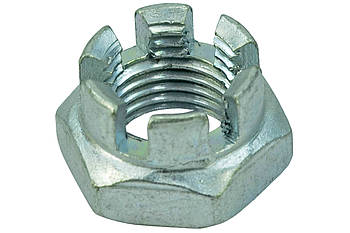 Гайка рульових тяг 2101-2107 корончаста (М14Х1,5) БелЗАН