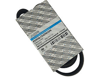 Ремінь генератора 2110, 2111, 2112, 2170, 2171, 2172 16V (ГУР + кондиціонер) 6РК 1125 BE350008 ASR