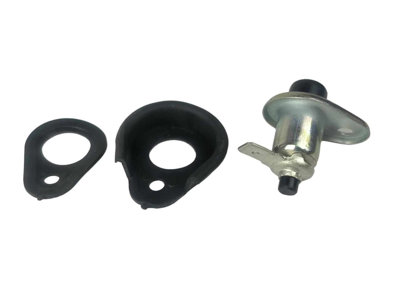 Кінцевик дверей ВАЗ, ГАЗ, ІЖ, УАЗ, ЗАЗ, АТЕК, ЧСДМ кнопка відкривання дверей з прокладкою, фото 1