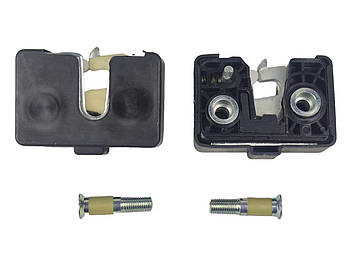 Замок двері зовнішній безшумний 2108-21099, 2110-2115 (3302, 2217, 2705 новий зразок) (к-кт 2 шт+2 болта) Flagmus