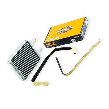 Радіатор обігрівача 1118,2170 з кондиц. HALLA (алюм-паяний) Truckman