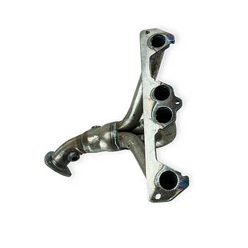 Труба приймальна 1118-2115 павук інж.8кл під 2 датчика (Алюмін.)