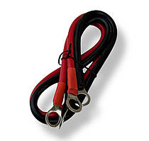 Кабель для підключення акумуляторних батарей 10mm2 довжина 500mm