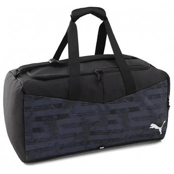 Сумка спортивна Puma INDIVIDUALRISE MEDIUM BAG 38L чорно-темно-синя 090578-01, Чорний, Розмір (EU) — 1SIZE