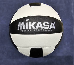 М'яч волейбольний чорно-білий Mikasa 1000 Soft Set, фото 3