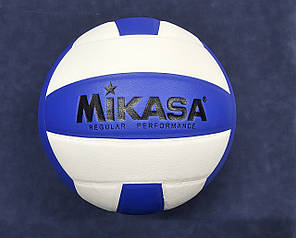 М'яч волейбольний синьо-білий Mikasa 1000 Soft Set, фото 3