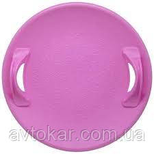 Санки крижана для катання з гірки "Олені" рожеві ORG, фото 1