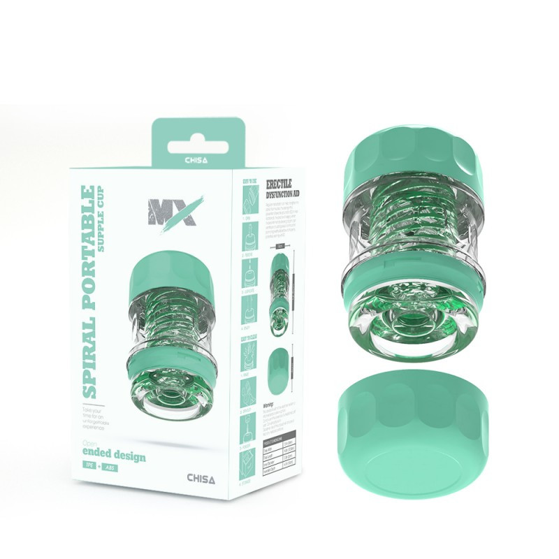 Мастурбатор для чоловіків MX Spiral Portable Supple Cup kitty.in.ua, фото 1