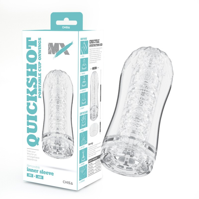 Мастурбатор для чоловіків MX Quickshot Portable Cup Onwings kitty.in.ua, фото 1