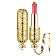 Розкішна преміальна помада Mi Luxury Lipstick з ефектом тину та 24-каратним золотим покриттям 25 Coral