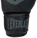 Боксерські рукавиці Everlast PROSPECT 2 BOXING GLOVE чорні 6 унцій, фото 6