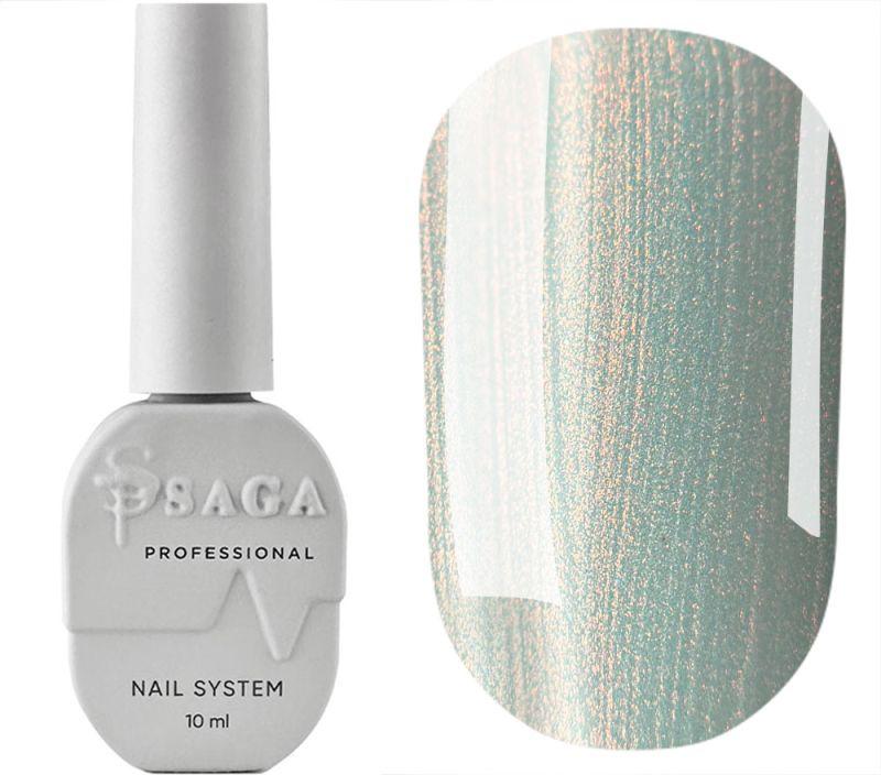 Гель лак для нігтів котяче око Saga Professional Silk Cat №4 10 мл, фото 1