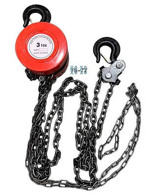 Ланцюгова лебідка NATUS 519195 таль (до 3т, 3м)