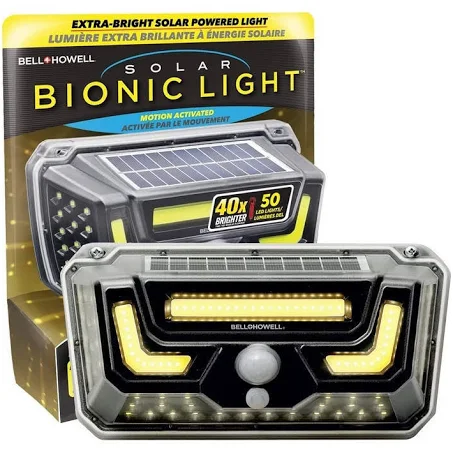 Вуличний світлодіодний ліхтар Bionic Light IP65/150 на сонячній батареї