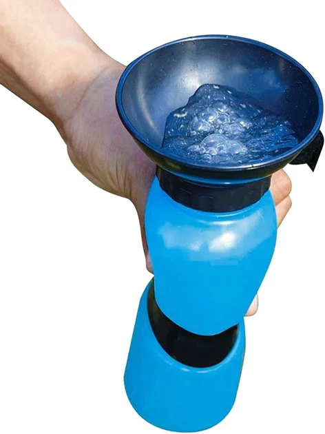 Дорожня поїлка для собак Aqua Dog, об'єм 550 мл