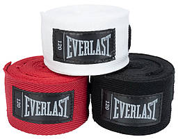 Бинти Everlast CORE HANDWRAPS 3 PACK чорний, білий, червоний Уні 120 (304,8 см) original Акція Знижка