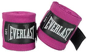 Бинти Everlast CORE HANDWRAPS рожевий Уні 120 (304,8 см)