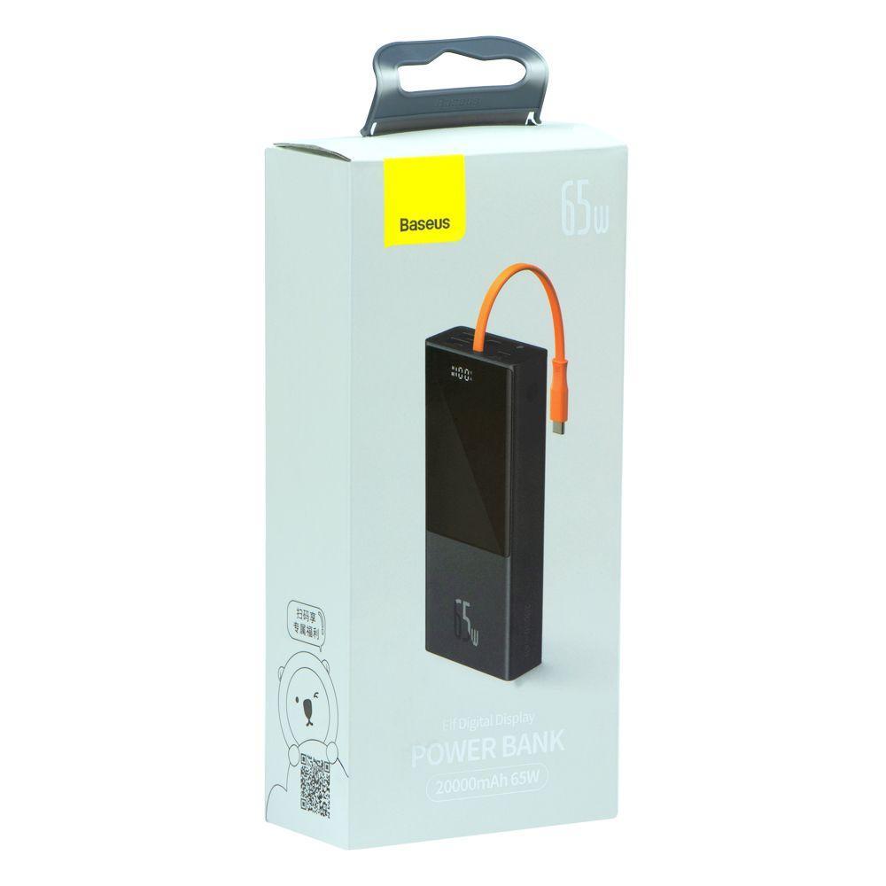 Повербанк Baseus Powerbank PPJL 00001 Elf Digital Display Fast Charging 65W 20000 mAh