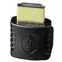 Кутовий HDMI ("мама") - HDMI ("тато") перехідник (90 градусів), фото 4