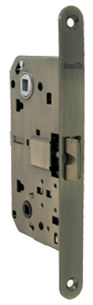 Засувка дверна під фіксатор Armadillo LH 19-50 AB бронза, фото 1