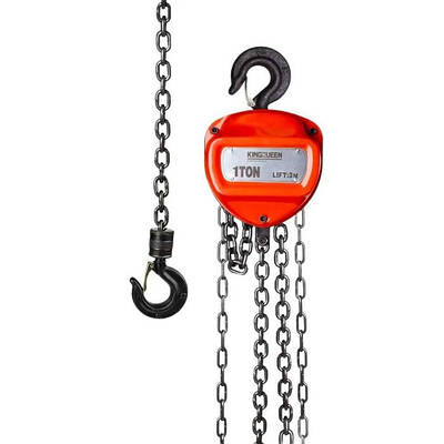Ручна шестеренна таль Kingueen  1000 кг (1 т, 3 м)