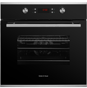 Електрична духова шафа EOM 867 BL з дисплеєм та трьома склами