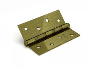 Завіса дверна універсальна врізна FUARO 4BB 100x75x2,5 WAB (мат. бронза), 1 шт., фото 1