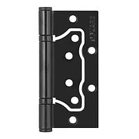 Петля метелик без врізки FUARO 500-2BB 100x75 BL (чорний матовий), 1 шт.