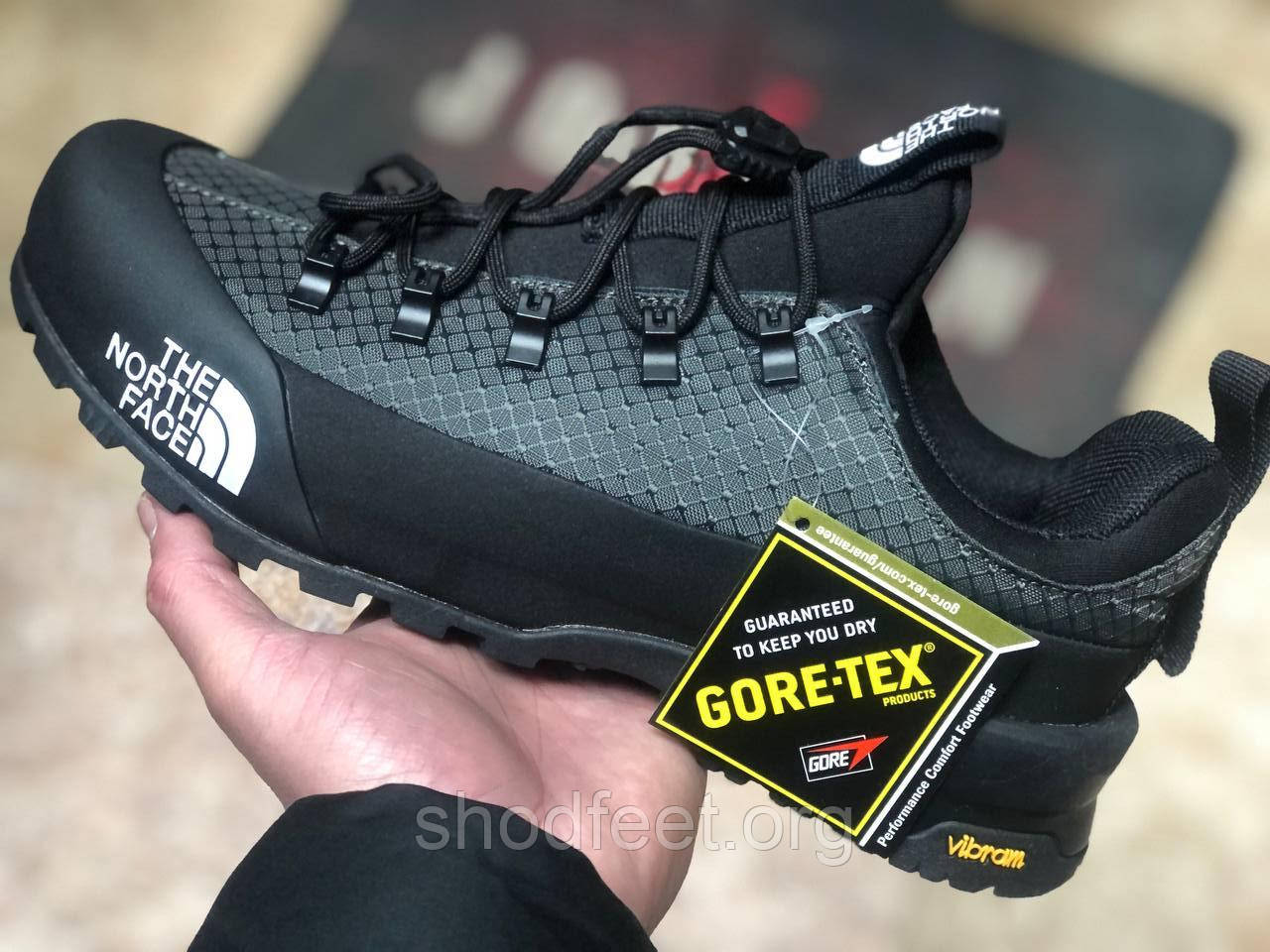 Чоловічі кросівки The North Face Glenclyffe Low Shoes Black Grey, фото 1