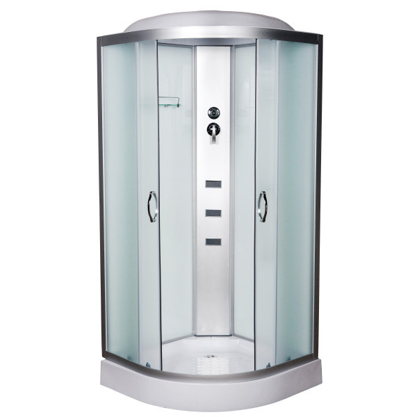 Гідромасажний бокс Vivia Glory 61 W 90х90х215 з мілким піддоном